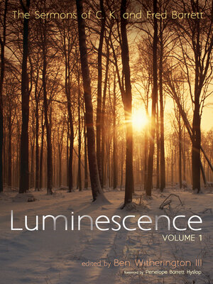 cover image of Luminescence, Volume 1
